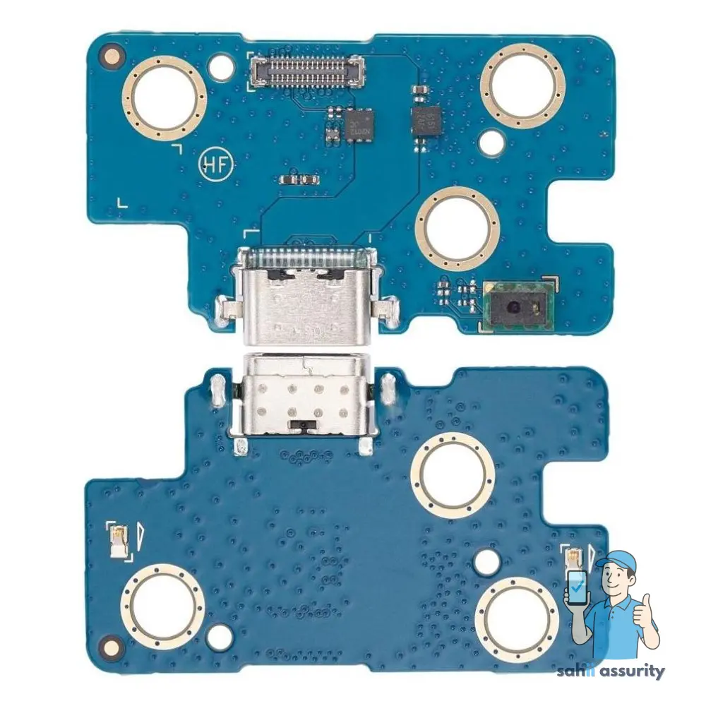 SPAREWARE Usb Charging Port Charging Pcb Connector Flex Cable Compatible For Samsung Galaxy Tab A8 X200/X205