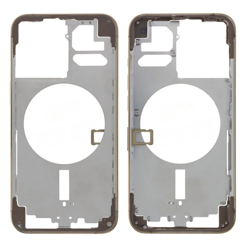 LCD Frame Middle Chassis for Apple iPhone 13 pro - Gold