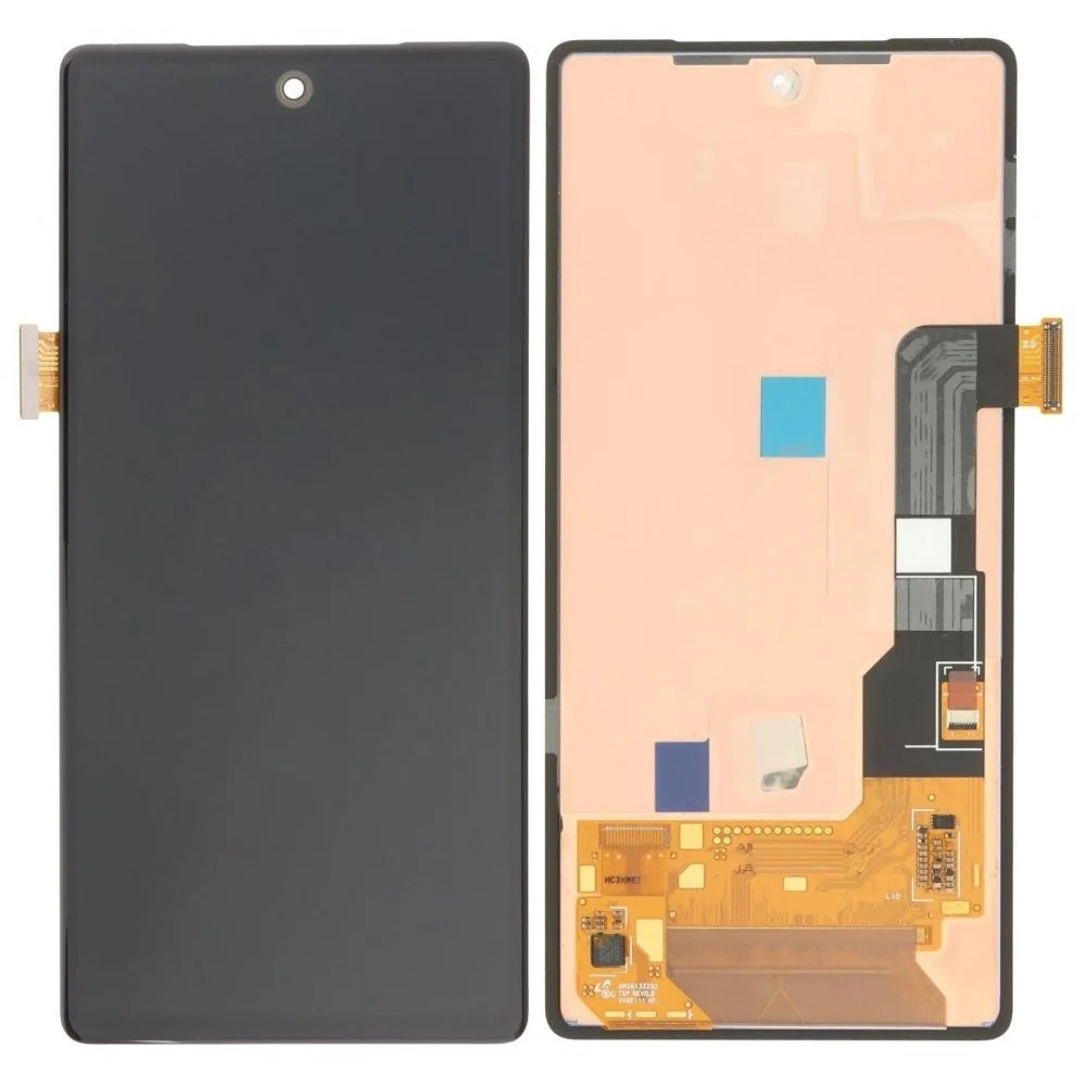 LCD with Touch Screen for Google Pixel 7A - White (display glass combo folder)