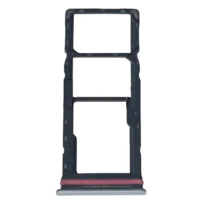 SIM Card Holder Tray for Infinix Smart 10 Plus - Silver