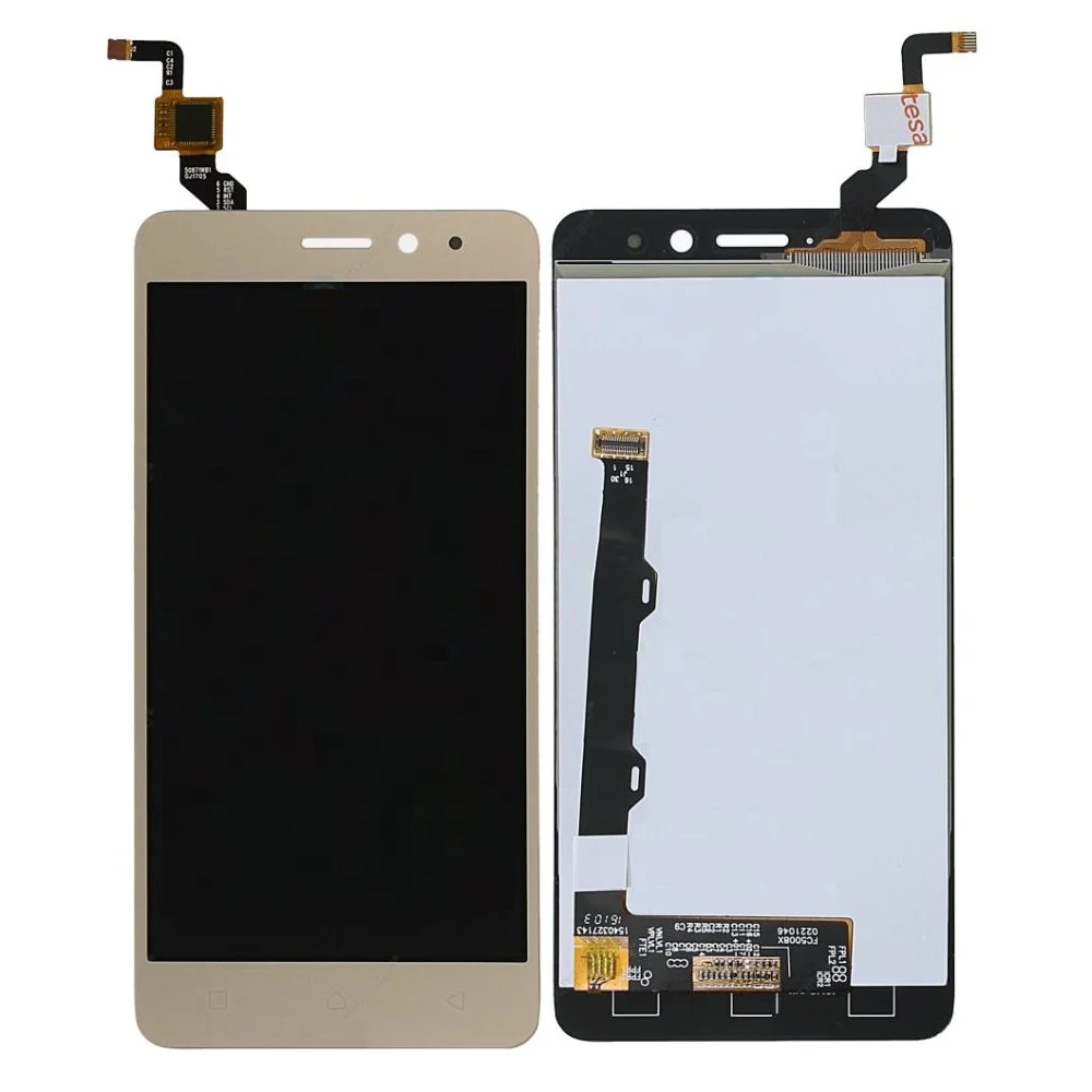 LCD with Touch Screen for Lenovo K6 Power 4GB RAM - Gold (display glass combo folder)
