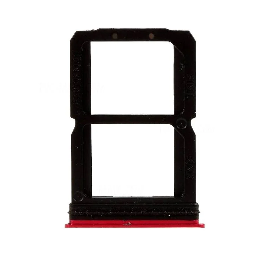 SIM Card Holder Tray for OnePlus 6 - Red