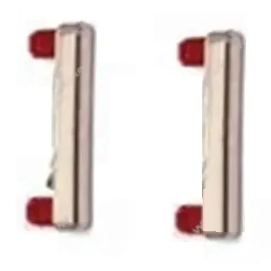Volume Side Button Outer for Oppo Find X2 Lite White - Plastic Key