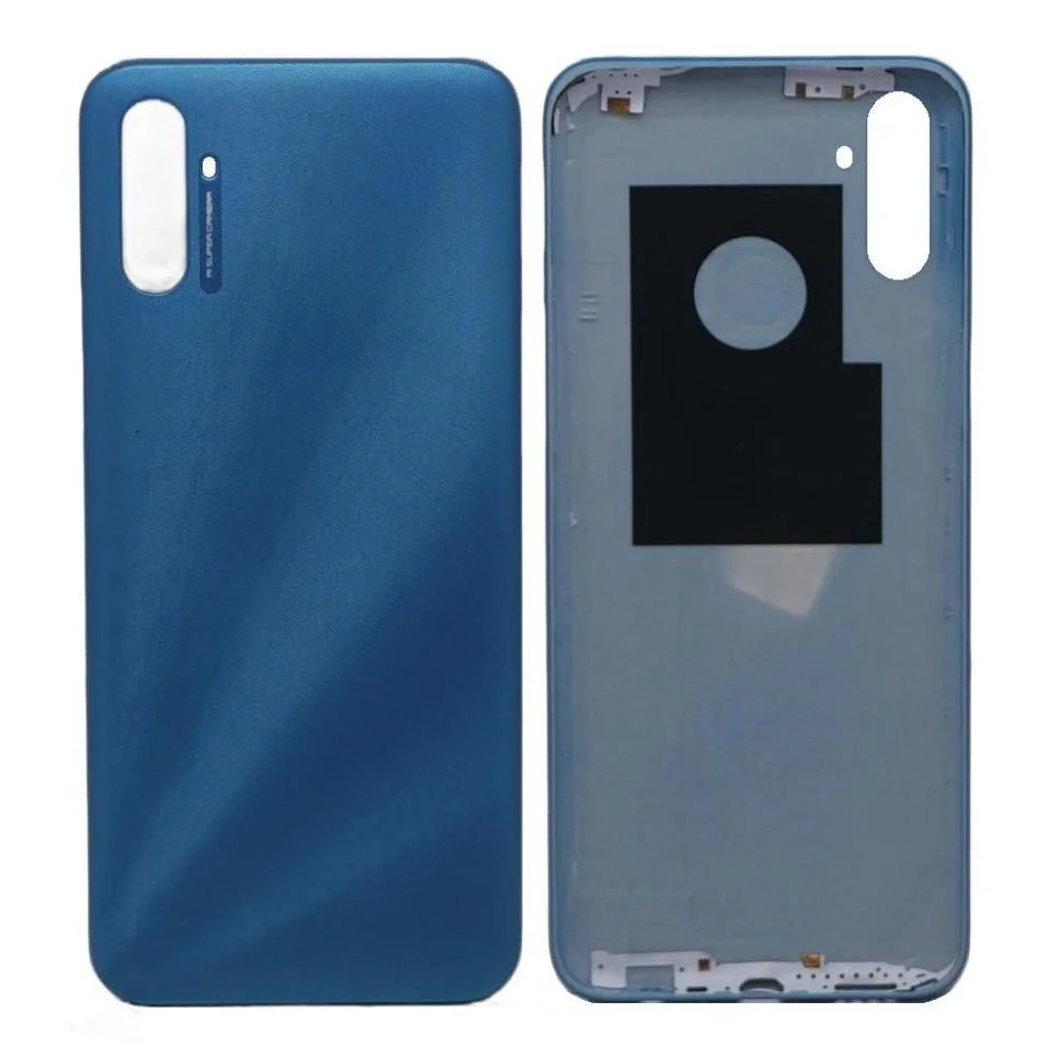 Back Panel Cover for Realme C3 - Blue