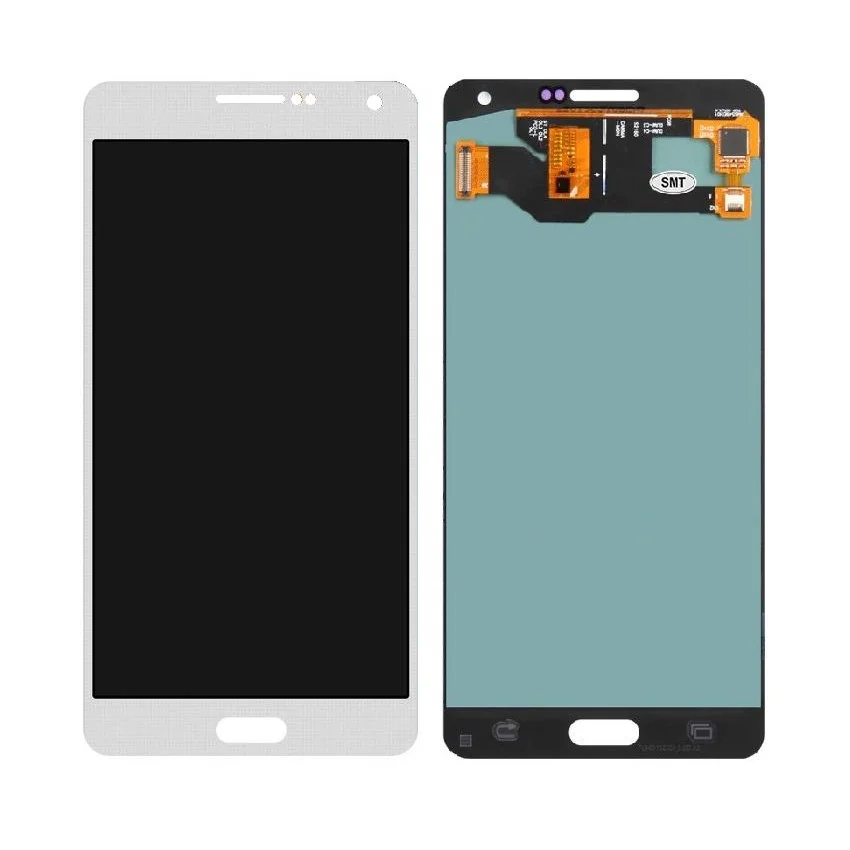 LCD with Touch Screen for Samsung E700M with dual SIM - White (display glass combo folder)