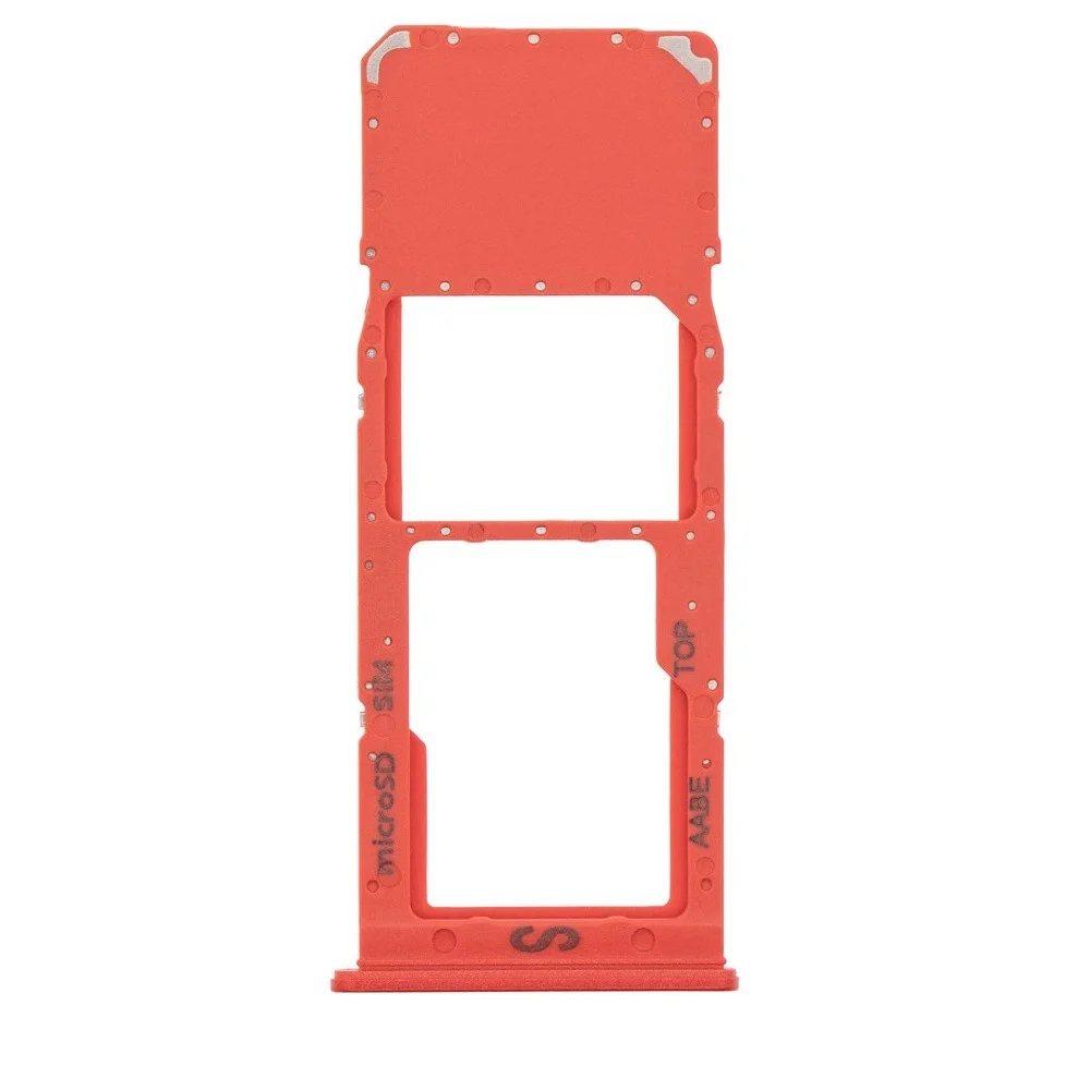 SIM Card Holder Tray for Samsung Galaxy A02 - Red