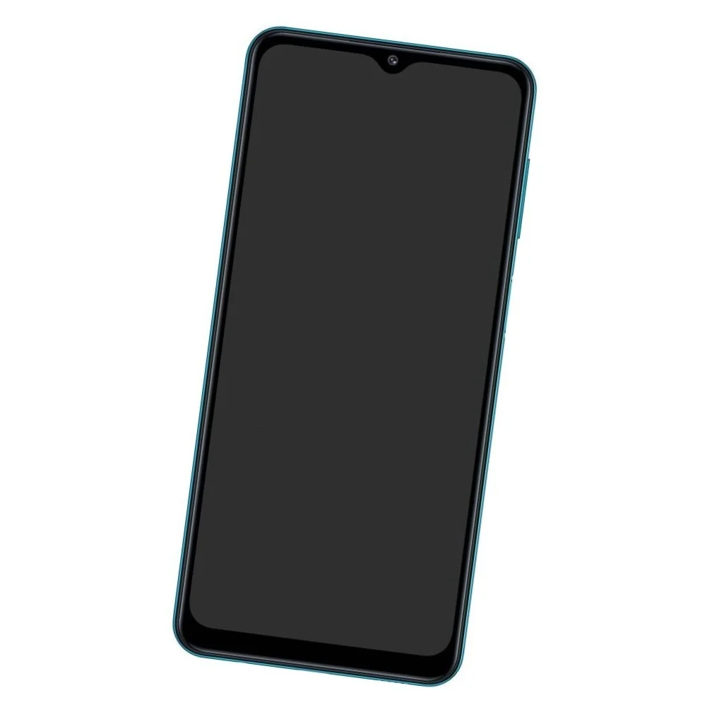 Camera Lens Glass with Frame for Samsung Galaxy F12 Blue