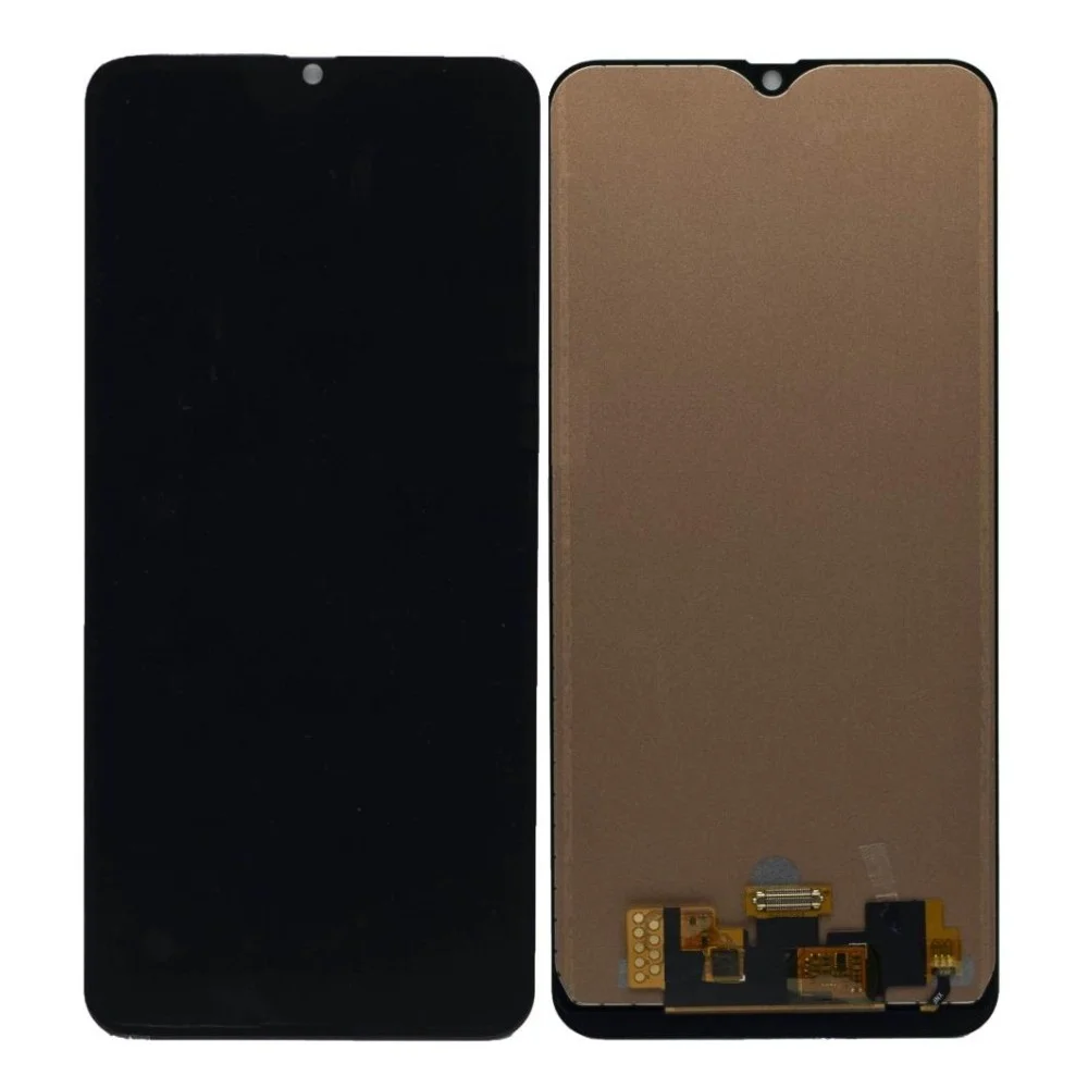 LCD with Touch Screen for Samsung Galaxy F41 - White (display glass combo folder)