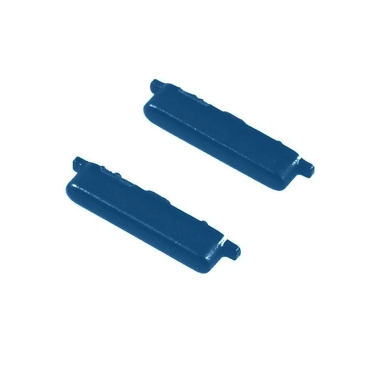 Volume Side Button Outer for Samsung Galaxy M01s Blue - Plastic Key
