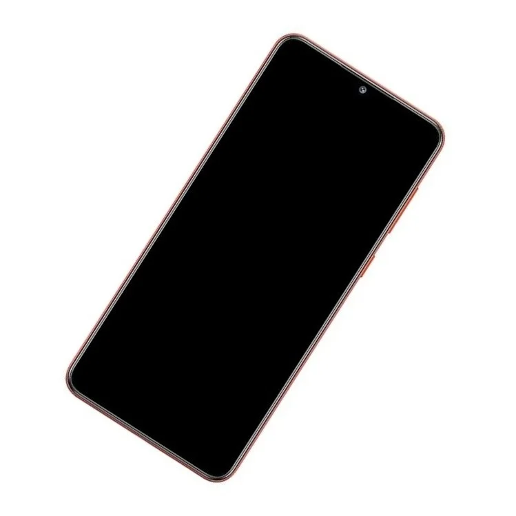 Camera Lens Glass with Frame for Samsung Galaxy M02 Grey