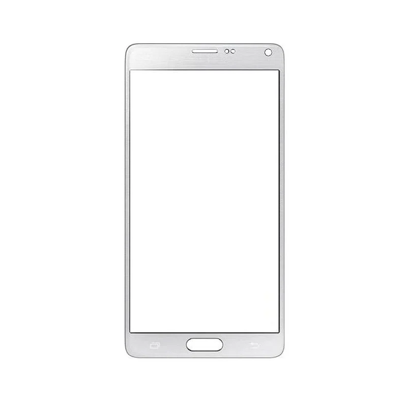 Front Glass for Samsung Galaxy Note 4 Duos SM-N9100 - White