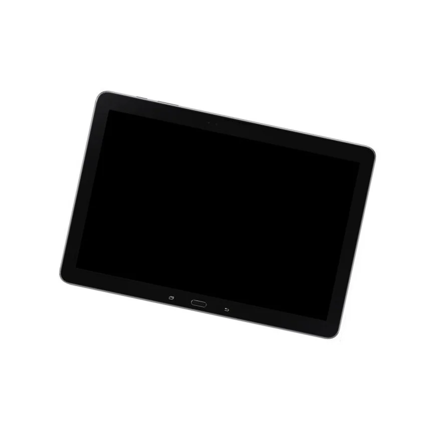 Home Button Complete for Samsung Galaxy Note Pro 12.2 3G White - Outer Plastic with Inner Flex