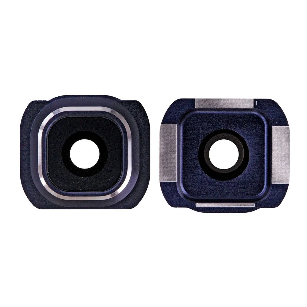 Camera Lens Glass with Frame for Samsung Galaxy S6 edge Plus Duos White