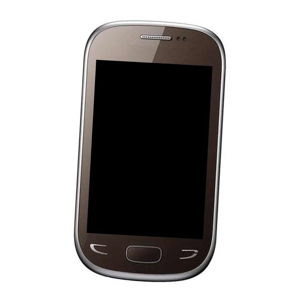 Home Button Outer for Samsung Star Deluxe Duos S5292 White - Plastic Key