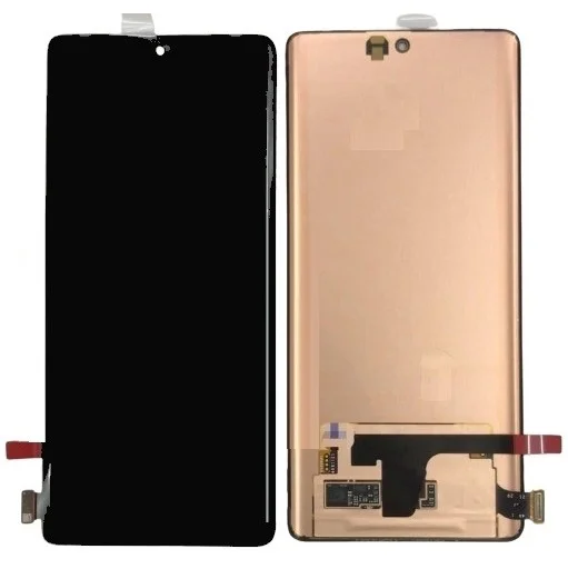 LCD with Touch Screen for Vivo V29 Pro - White (display glass combo folder)