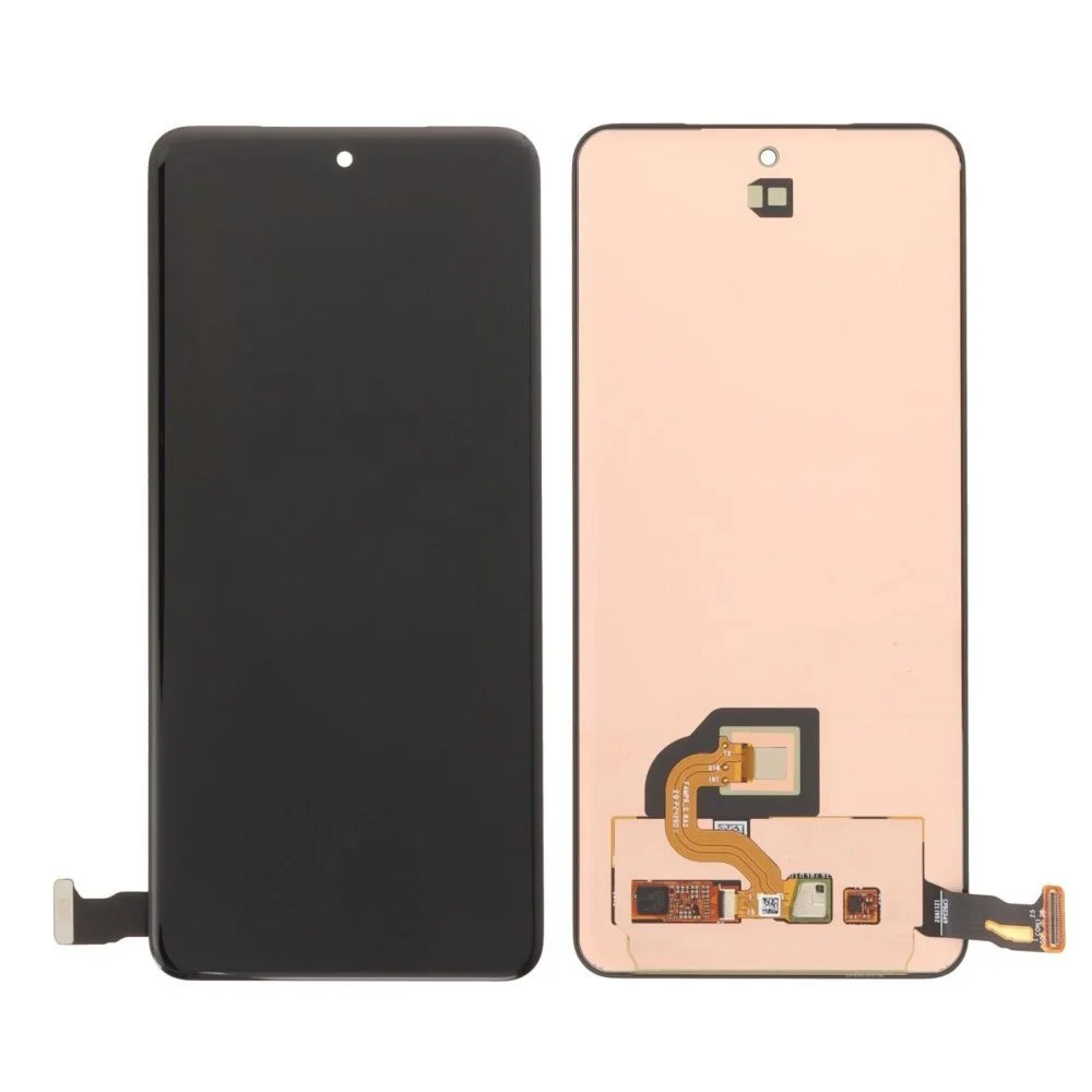 LCD with Touch Screen for Vivo X200 Pro - Black (display glass combo folder)