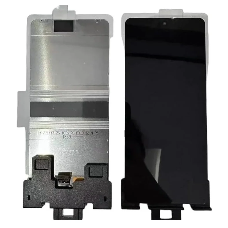 LCD with Touch Screen for Vivo X Flip 5G - White (display glass combo folder)