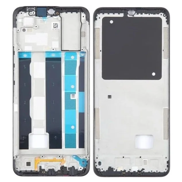 LCD Frame Middle Chassis for Vivo Y02s - Black