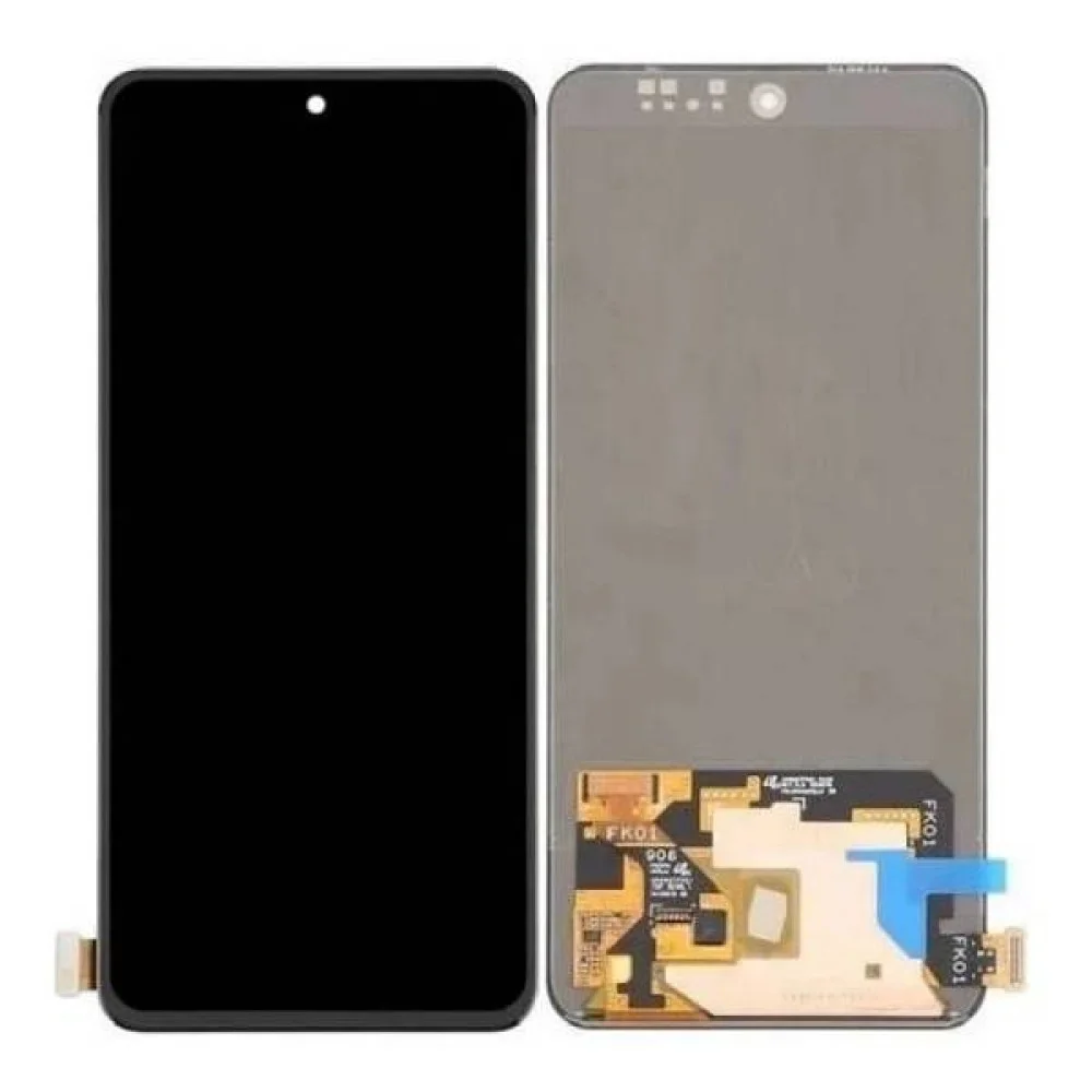 LCD with Touch Screen for Vivo Y300 GT - White (display glass combo folder)