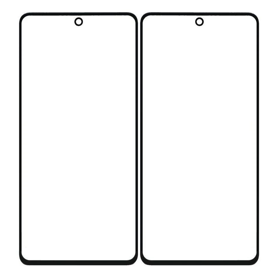 Front Glass for Vivo iQOO Neo 6 5G - Blue