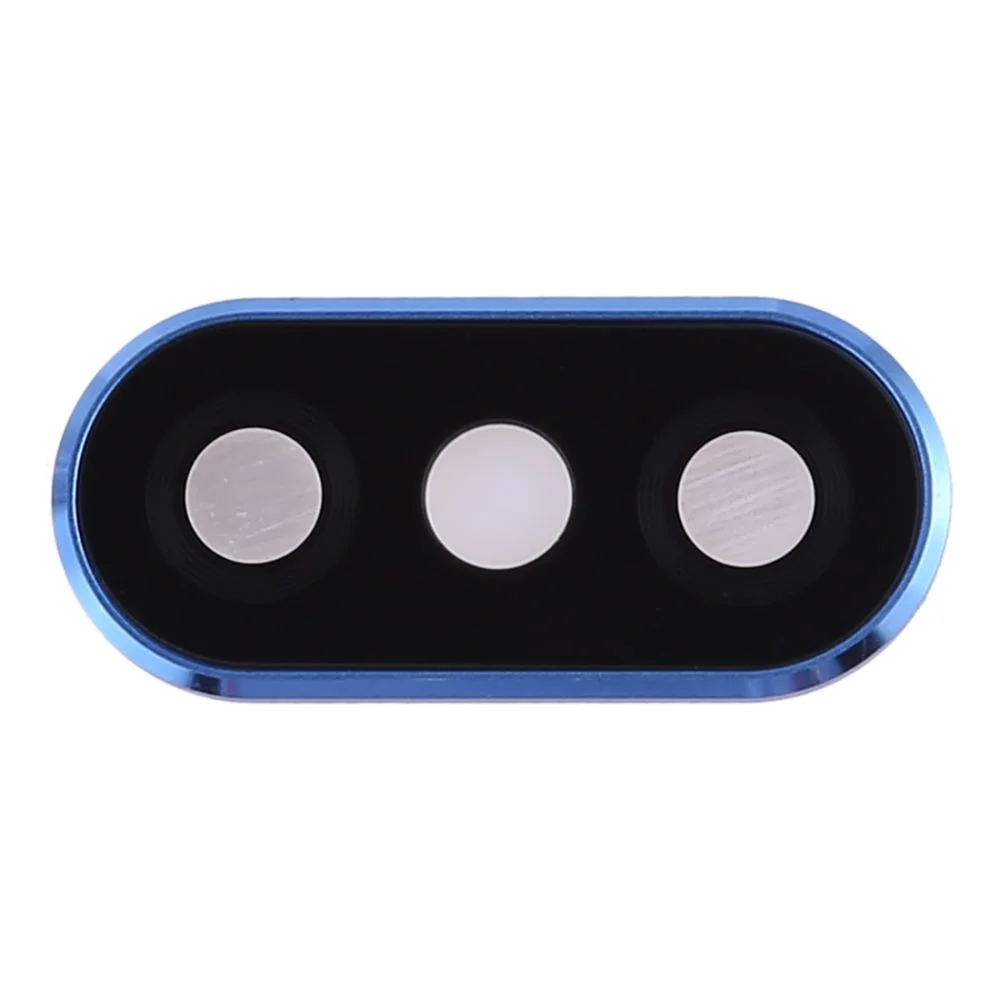 Camera Lens Glass with Frame for Xiaomi Redmi Note 6 Pro Blue