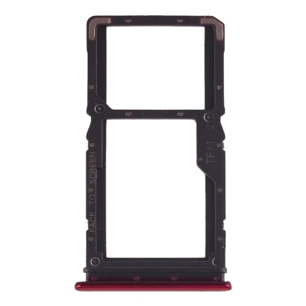 SIM Card Holder Tray for Xiaomi Redmi Note 7 Pro - Red